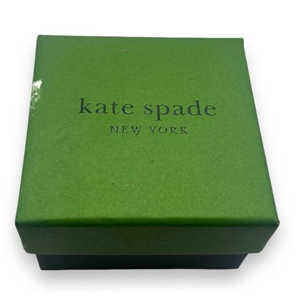 NEW Kate Spade Gold Pave Mini Bow Stud Earrings Gold Mini Preppy Girly Jewelry - Picture 9 of 9